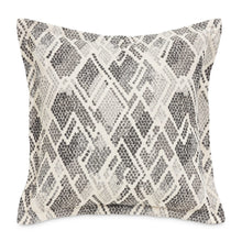 Moonbeam Mamba 20" Flange Pillow, Set of 2 - Graphite