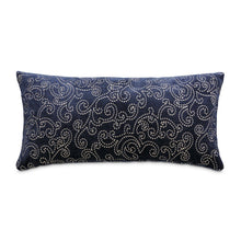 Blue My Mind Darling 13"x24" Oblong Pillow, Set of 2 - Navy