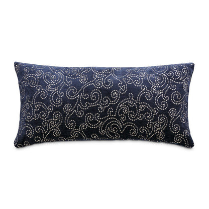 Blue My Mind Darling 13"x24" Oblong Pillow, Set of 2 - Navy