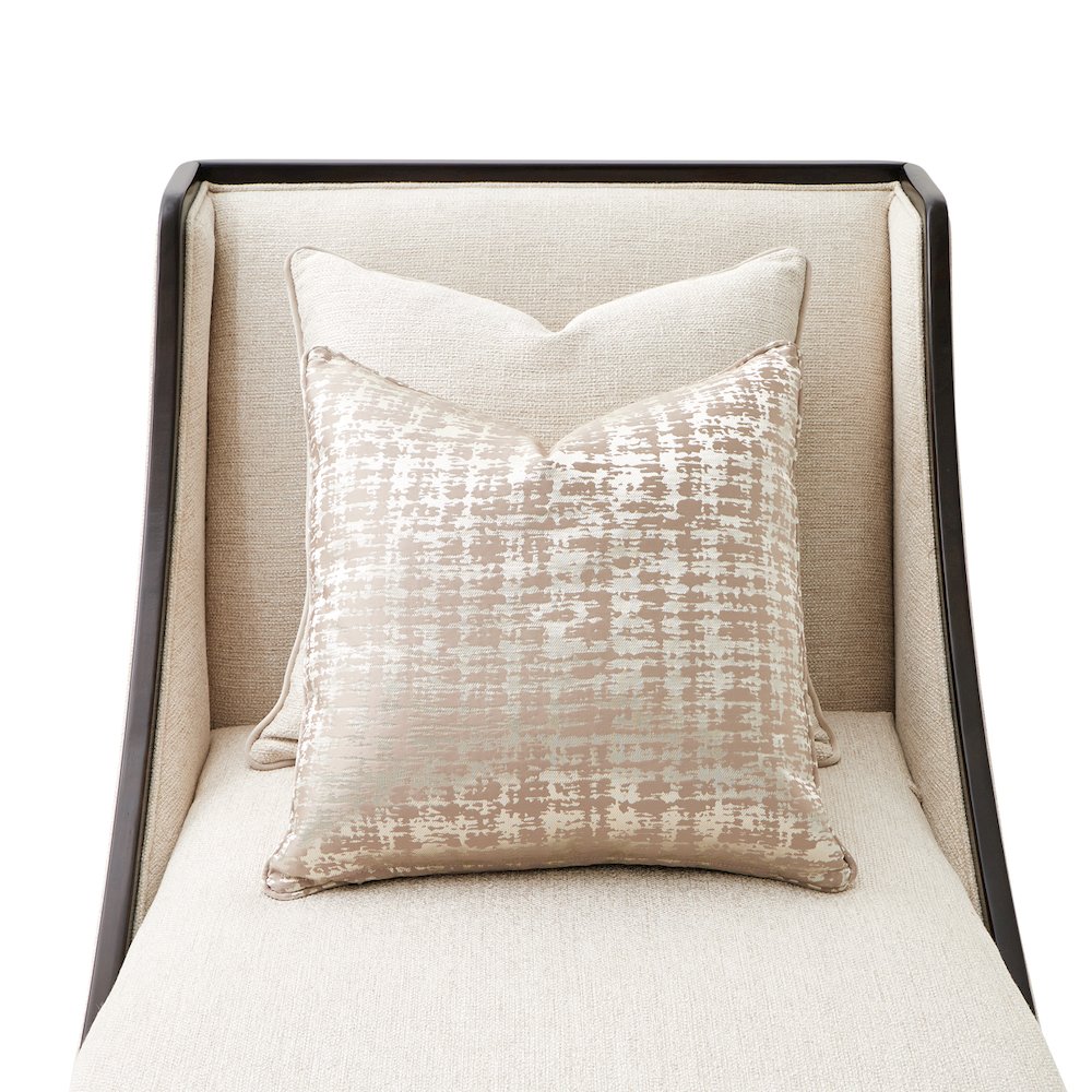 Paris Chic Armless Chaise - Cremini/Espresso