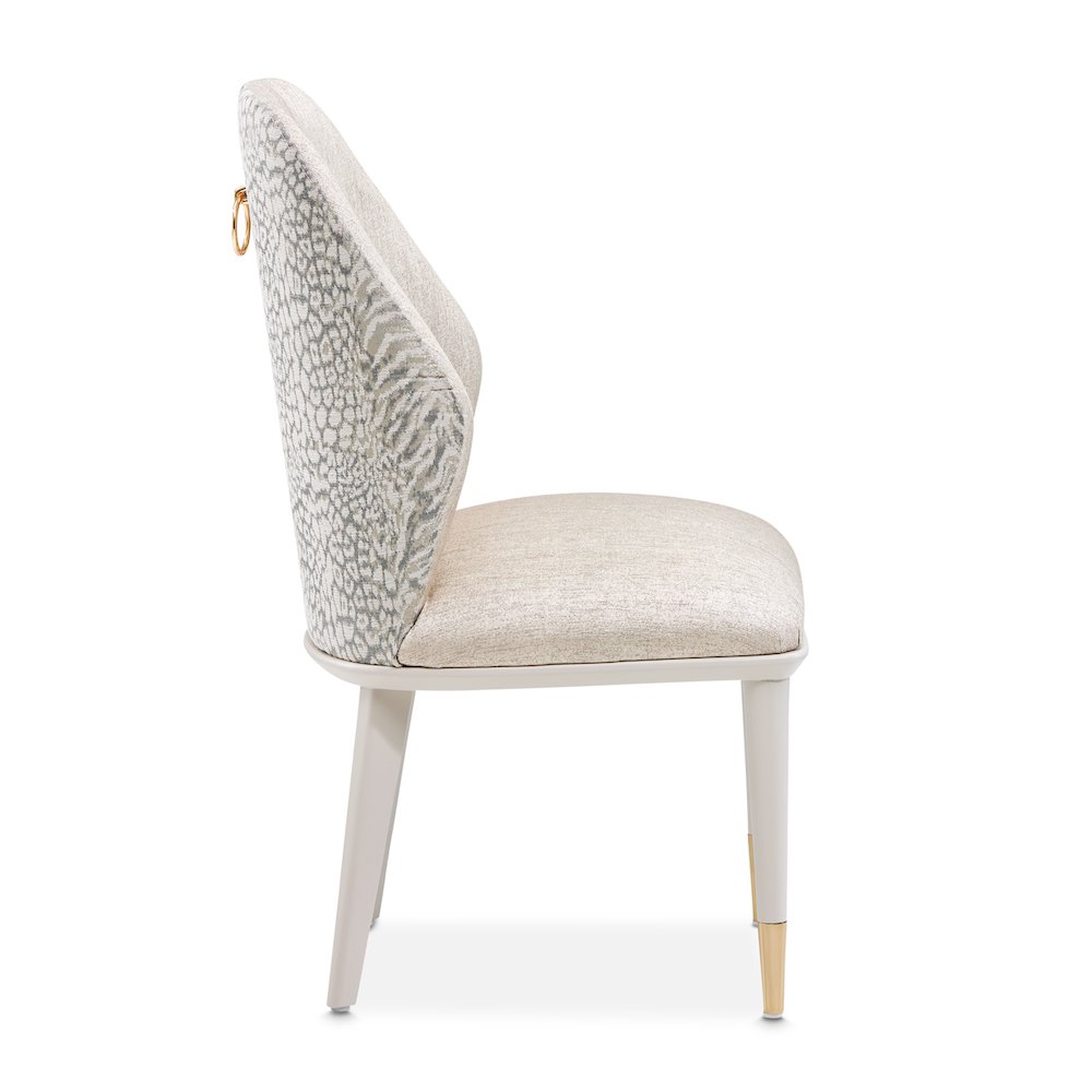 Lisbon Dining Side Chair - Silken Matte Cream Set of 2