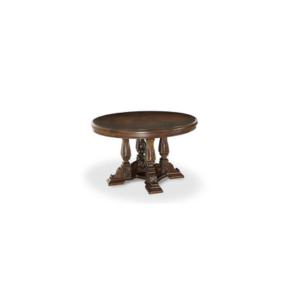 Windsor Court Round Dining Table - Vintage Fruitwood