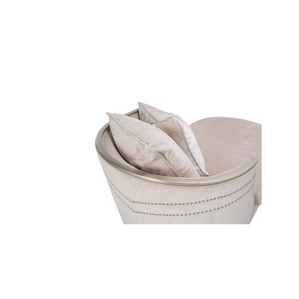 London Place Chaise - Parchment