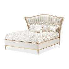 St. Charles Eastern King Upholstered Bed - Dove Gray