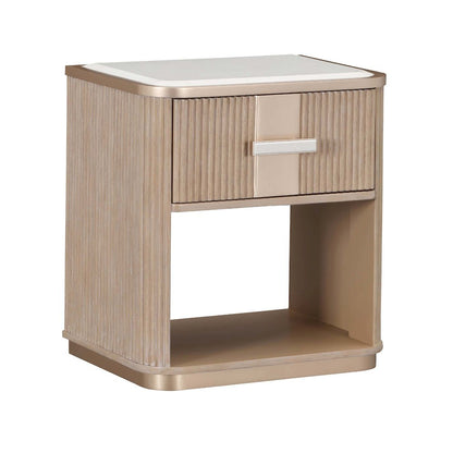 West Kensington 1-Drawer Nightstand - Sea Salt Caramel