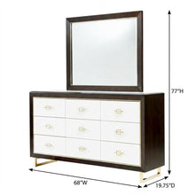 Belmont Place Dresser & Mirror - Espresso
