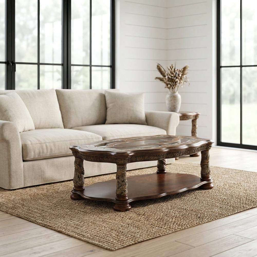 Villa Valencia Cocktail Table - Classic Chestnut