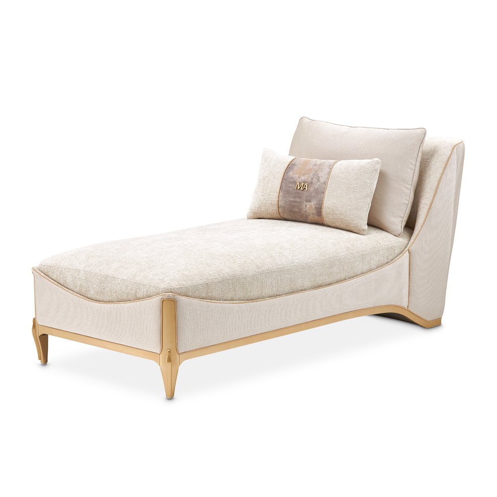La Terrazza Chaise - Cappuccino/Light Champagne