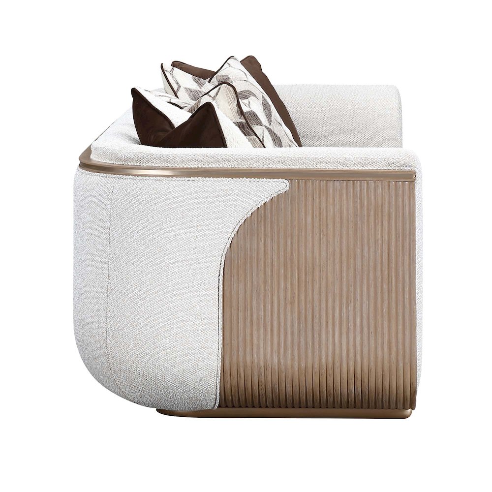 West Kensington Sofa - Buff/Seal Salt Caramel
