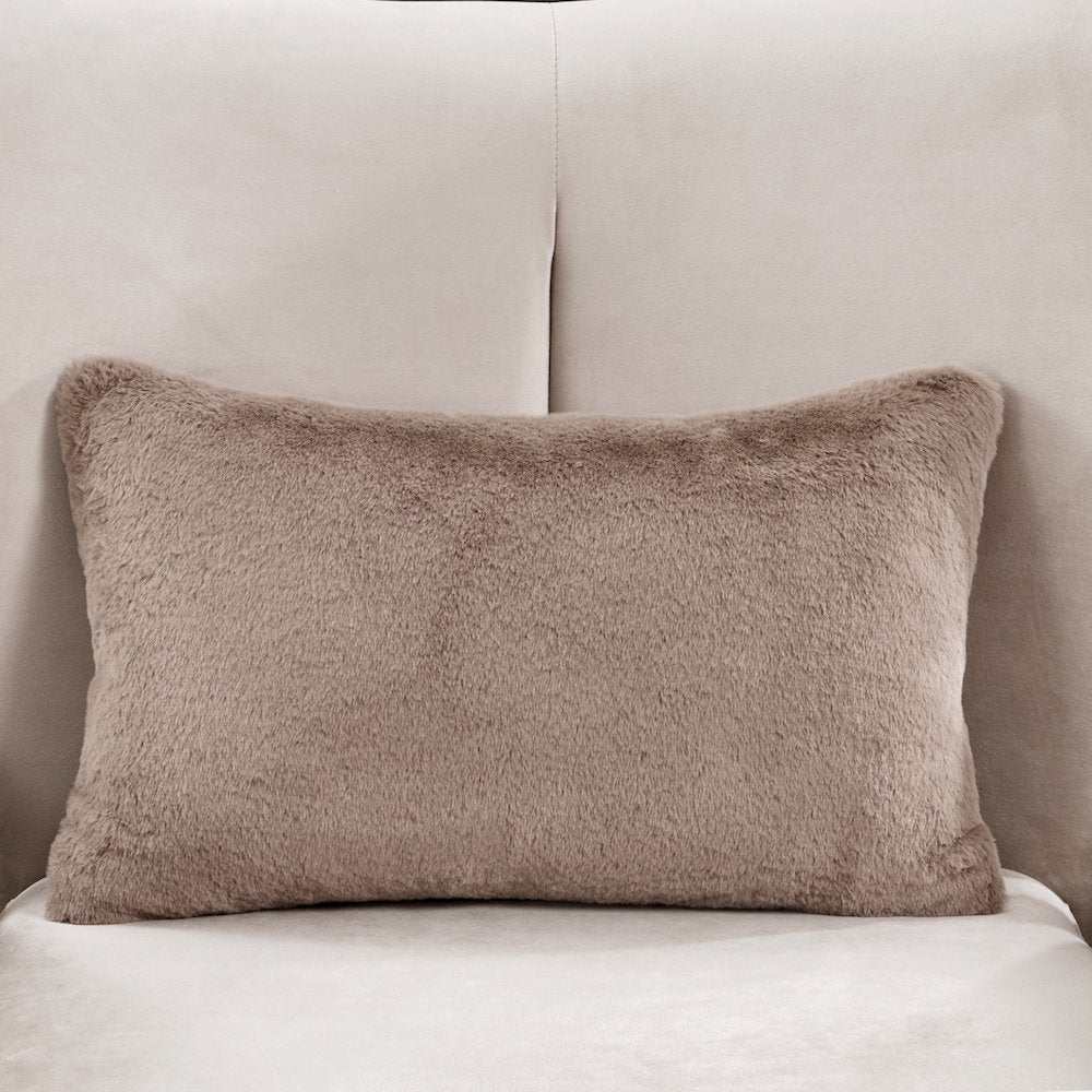 Camellia Field Velvet Accent Chair - Porcini/Warm Pecan