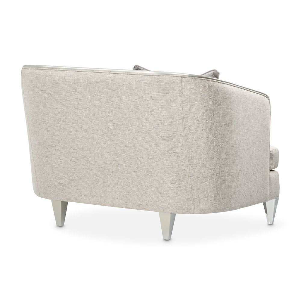 Camden Court Chair and Half - Flax/Platinum