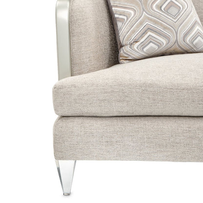 Camden Court Chair and Half - Flax/Platinum