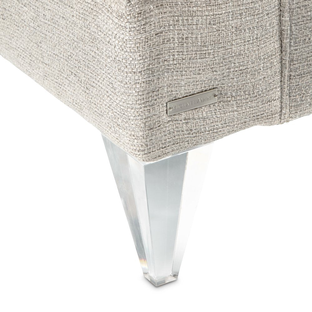 Camden Court Chair and Half - Flax/Platinum
