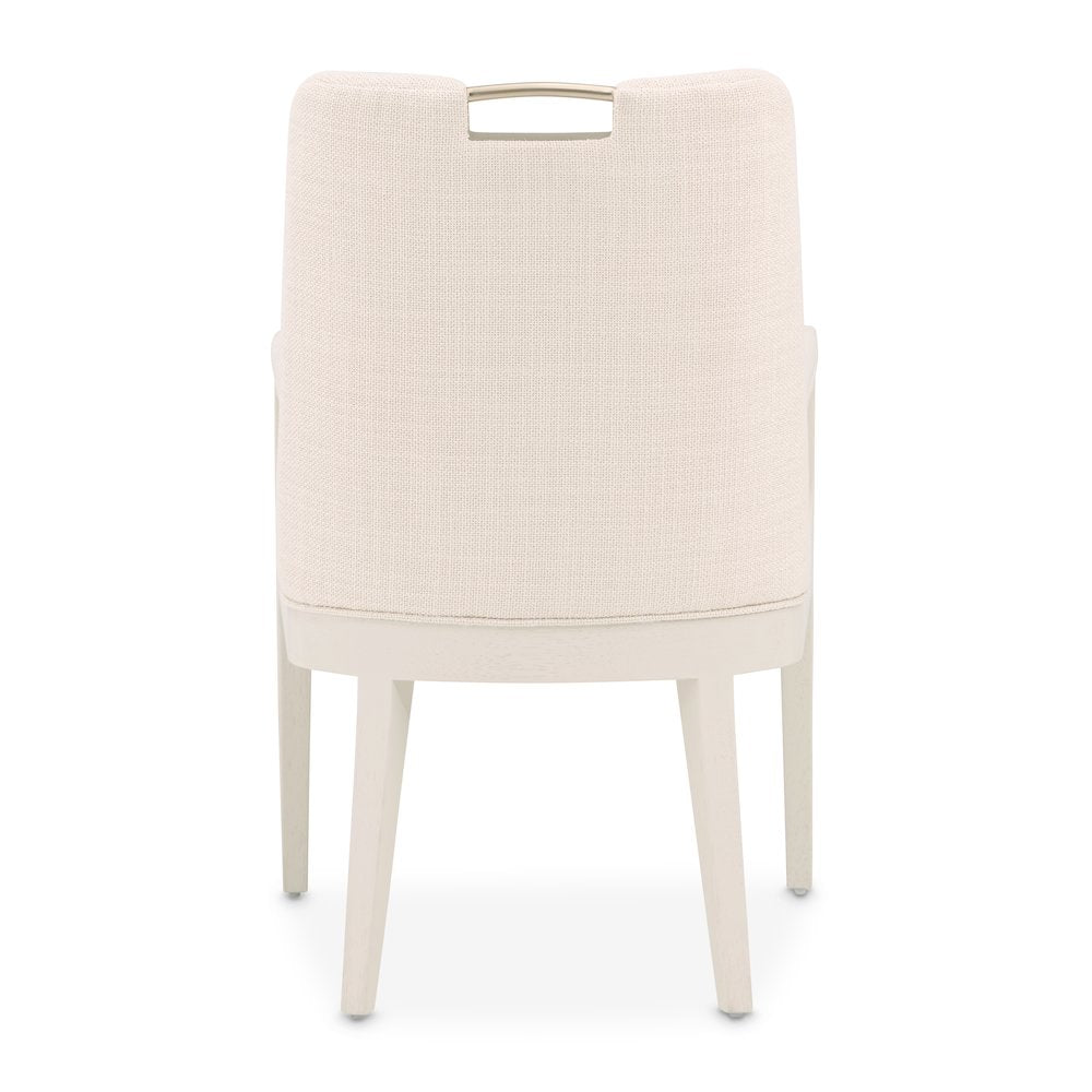 Portrait Dining Arm Chair, Set of 2 - Alabaster White