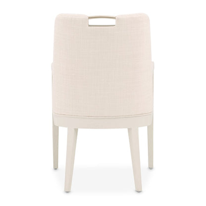 Portrait Dining Arm Chair, Set of 2 - Alabaster White