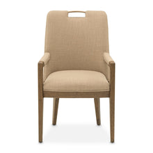 Portrait Dining Arm Chair, Set of 2 - Toffee/Sienna Brown
