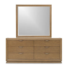 Portrait Dresser with Mirror - Sienna Brown