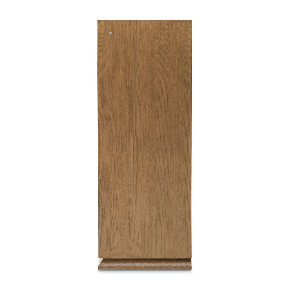 Portrait 5-Drawer Chest with LED Lights - Sienna Brown