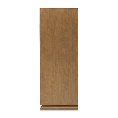 Portrait 5-Drawer Chest with LED Lights - Sienna Brown