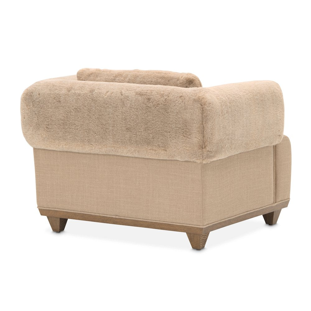Portrait Accent Chair, Toffee - Sienna Brown