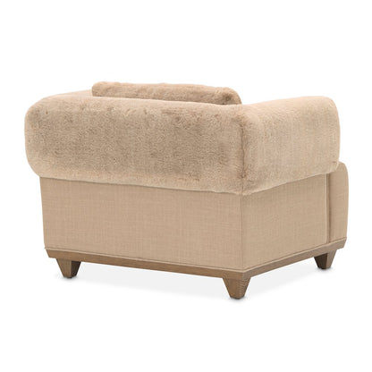 Portrait Accent Chair, Toffee - Sienna Brown
