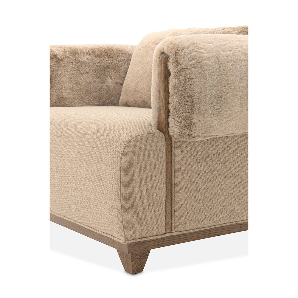 Portrait Accent Chair, Toffee - Sienna Brown