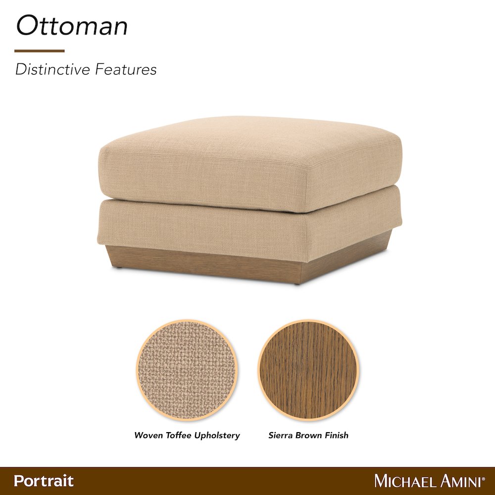 Portrait Ottman - Toffee/Sienna Brown