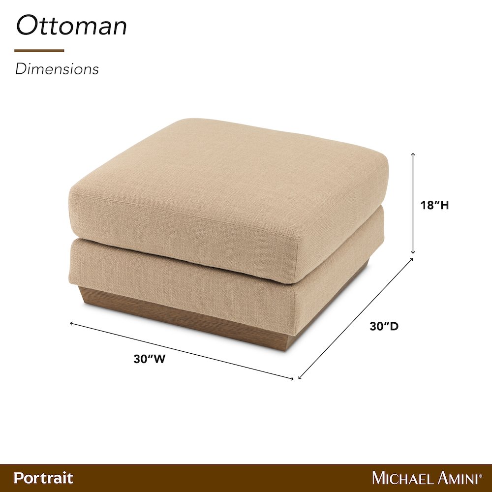 Portrait Ottman - Toffee/Sienna Brown