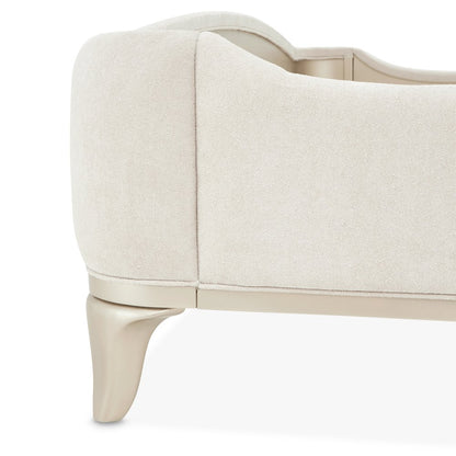 La Marisia Cal. King Upholstered Bed - Tranquil/Champagne Gold