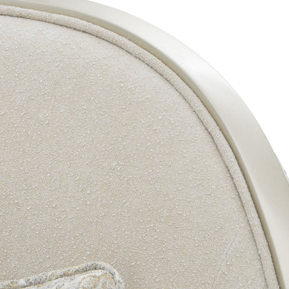 La Marisia Chenille Accent Chair - Tranquil/Light Champagne