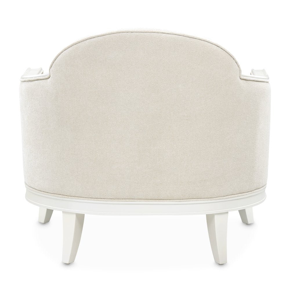 La Marisia Chenille Matching Chair - Tranquil/Creamy Pearl