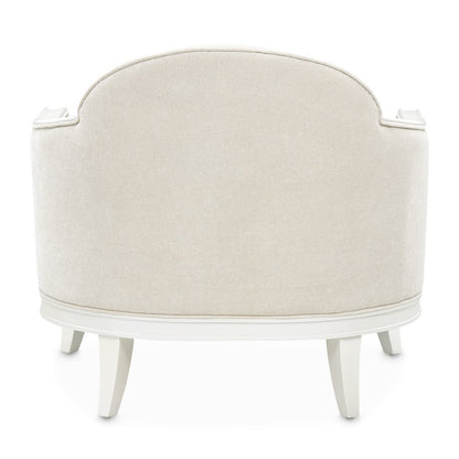 La Marisia Chenille Matching Chair - Tranquil/Creamy Pearl
