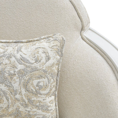 La Marisia Chenille Matching Chair - Tranquil/Creamy Pearl