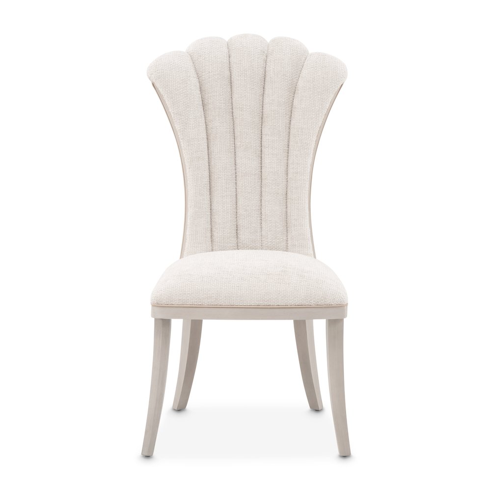 Fantosini Dining Side Chair, Set of 2 - Silver Mist