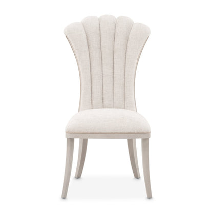 Fantosini Dining Side Chair, Set of 2 - Silver Mist
