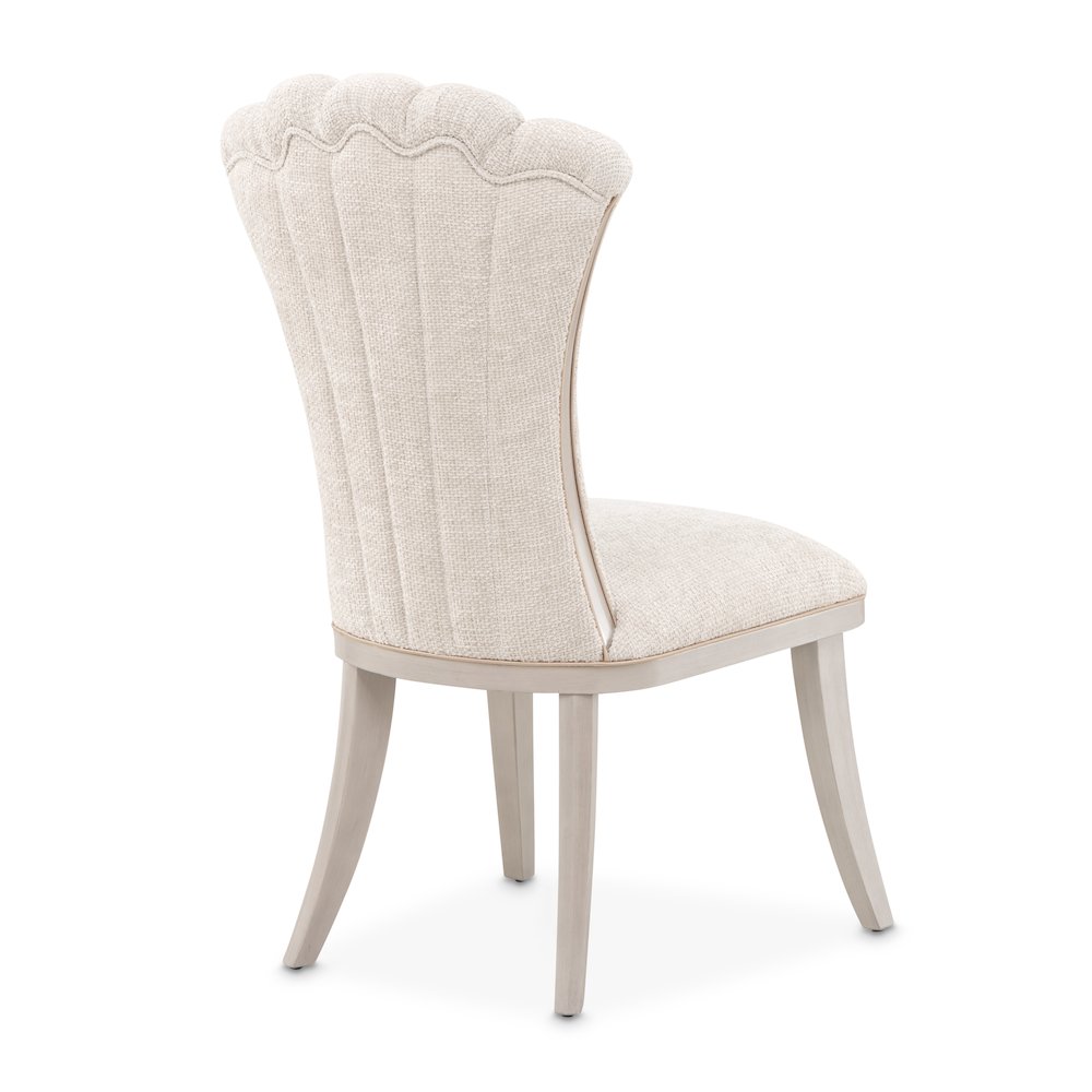 Fantosini Dining Side Chair, Set of 2 - Silver Mist