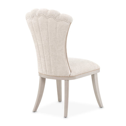 Fantosini Dining Side Chair, Set of 2 - Silver Mist