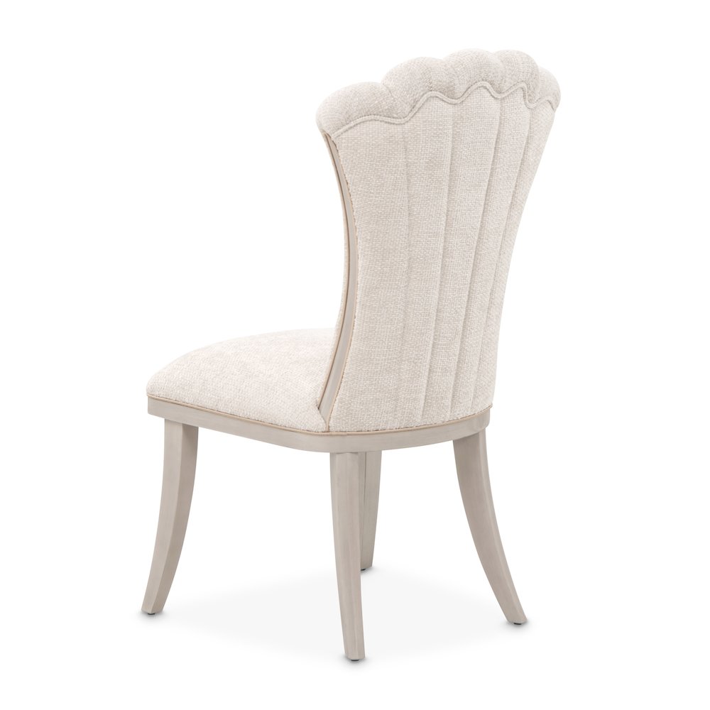 Fantosini Dining Side Chair, Set of 2 - Silver Mist