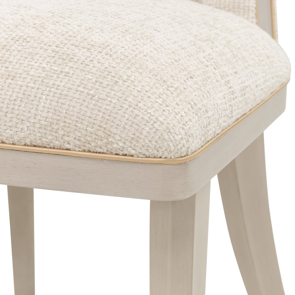 Fantosini Dining Side Chair, Set of 2 - Silver Mist