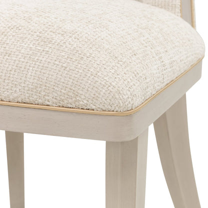Fantosini Dining Side Chair, Set of 2 - Silver Mist