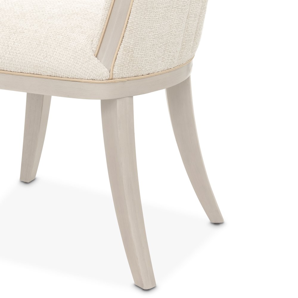 Fantosini Dining Side Chair, Set of 2 - Silver Mist