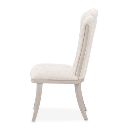 Fantosini Dining Side Chair, Set of 2 - Silver Mist