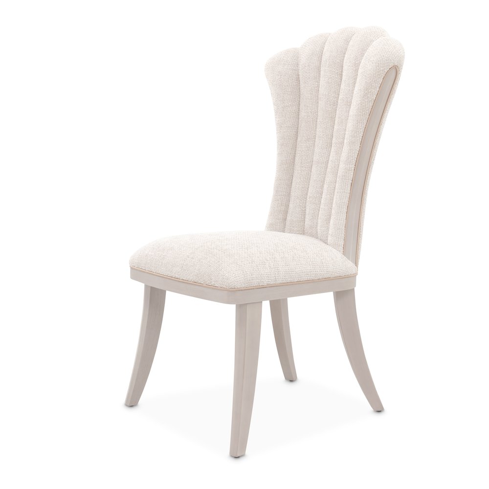 Fantosini Dining Side Chair, Set of 2 - Silver Mist