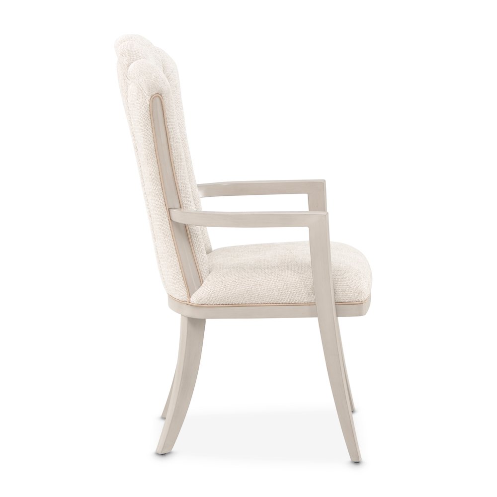 Fantosini Dining Arm Chair, Set of 2 - Silver Mist