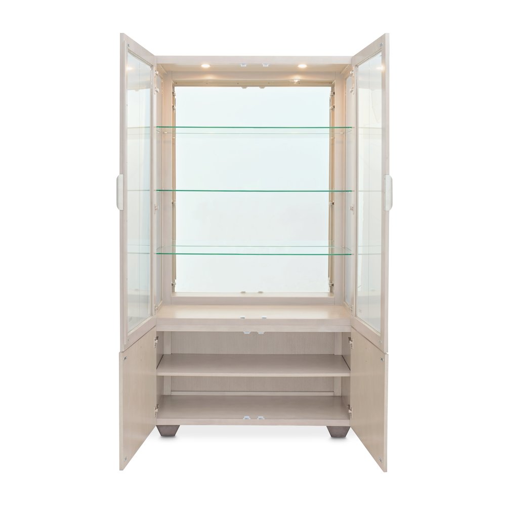 Fantosini Display Cabinet - Silver Mist