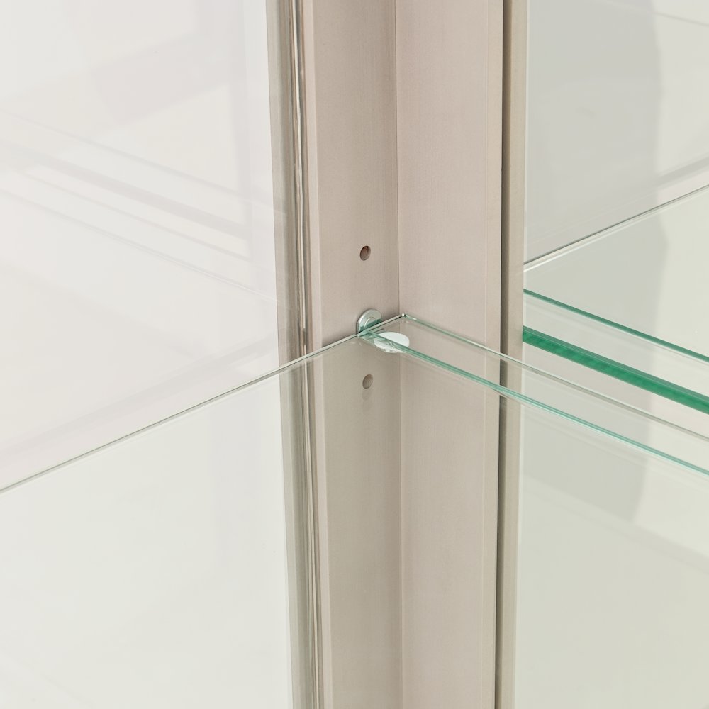 Fantosini Display Cabinet - Silver Mist