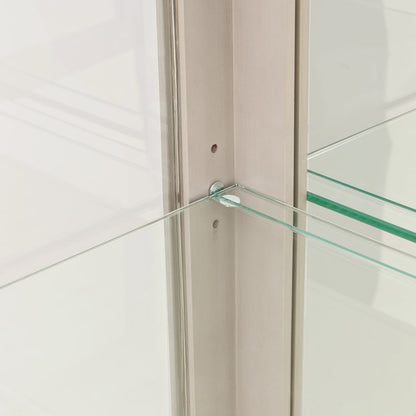 Fantosini Display Cabinet - Silver Mist