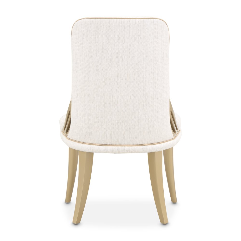 La Terrazza Dining Side Chair, Set of 2 - Creamy Pearl