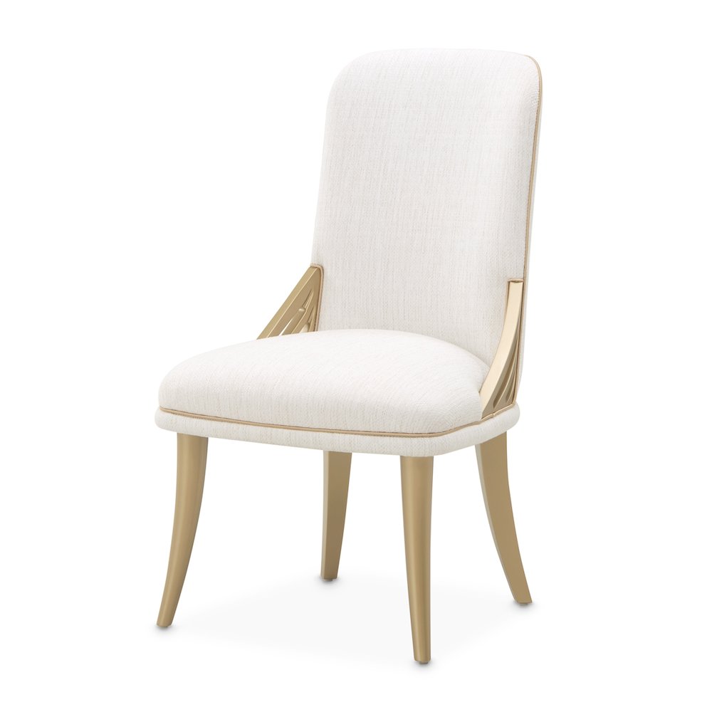 La Terrazza Dining Side Chair, Set of 2 - Creamy Pearl