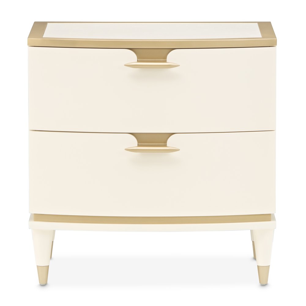 La Terrazza Nightstand - Creamy Pearl